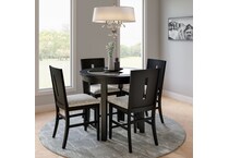  black pub   bar units   stools   