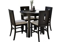  black pub   bar units   stools   