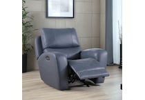  blue recliner   