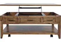  brown occasional tables all   