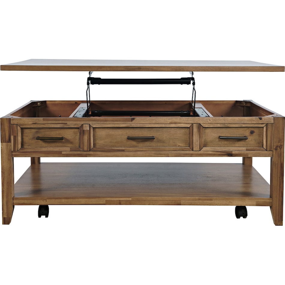  brown occasional tables all   