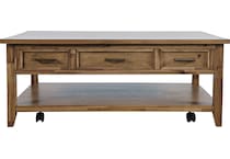  brown occasional tables all   