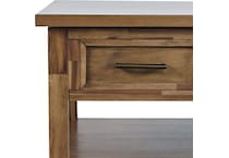  brown occasional tables all   
