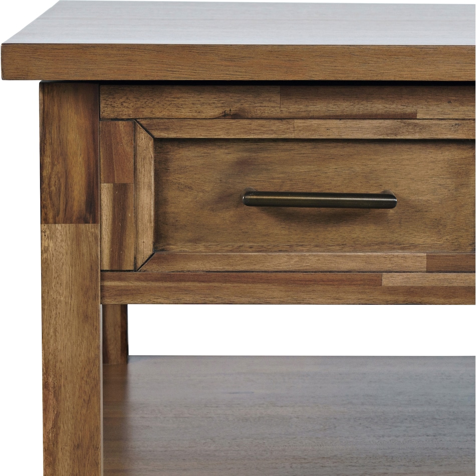 brown occasional tables all   
