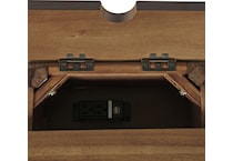  brown occasional tables all   