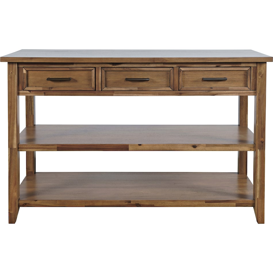  brown occasional tables all   
