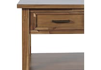  brown occasional tables all   