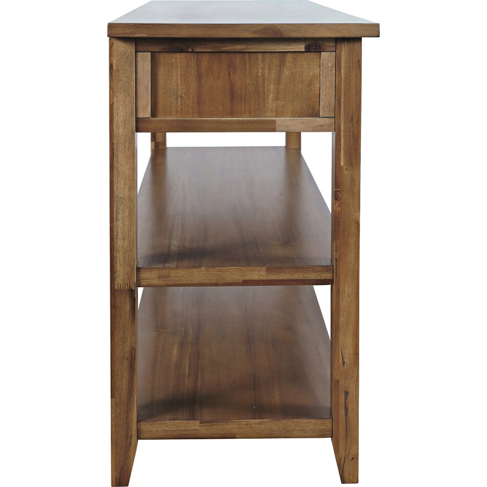  brown occasional tables all   