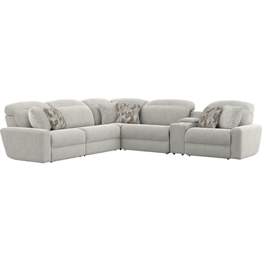 Terrence 6 Piece Reclining Sectional