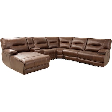 Cheers 6 Piece Power Sectional