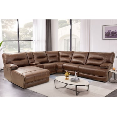 Cheers 6 Piece Power Sectional