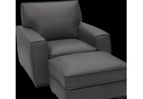  gray leather   