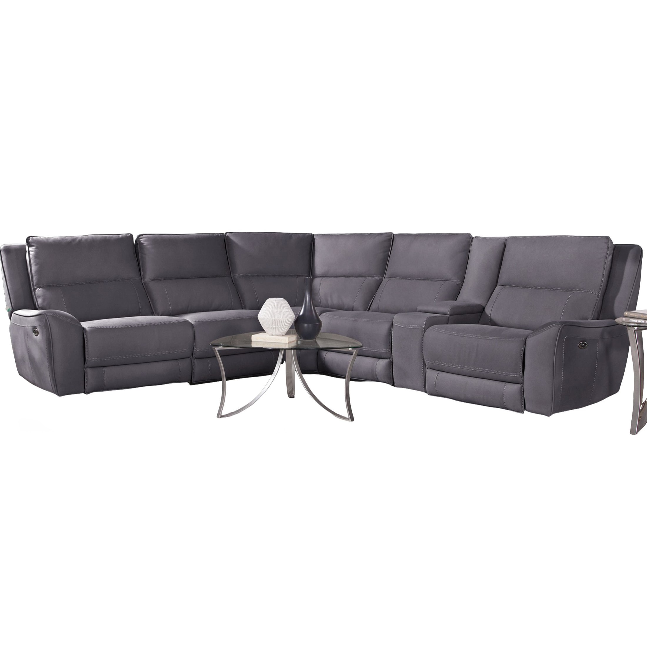 Lakeshire 6 Piece Reclining Sectional
