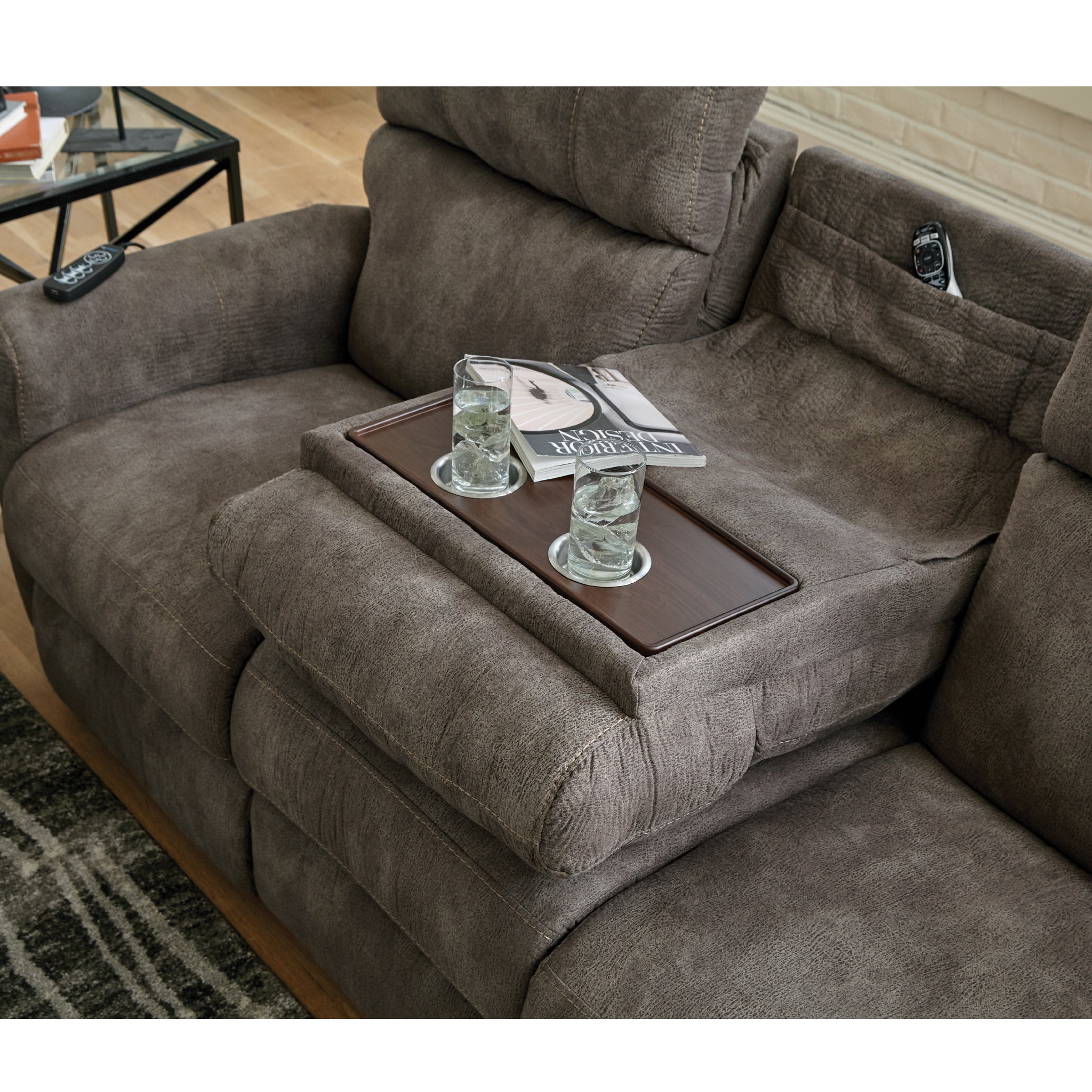 Tranquility Power Reclining Massage Sofa