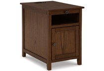  brown occasional tables all   