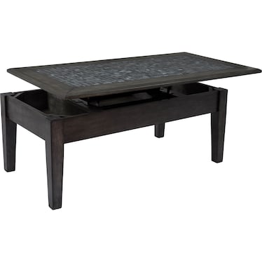 Grey Mosaic Cocktail Table