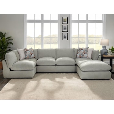 Gardens Heart 4 Piece Sectional