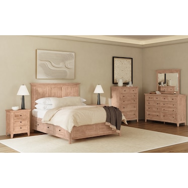 San Mateo 4 Piece Queen Bedroom Set