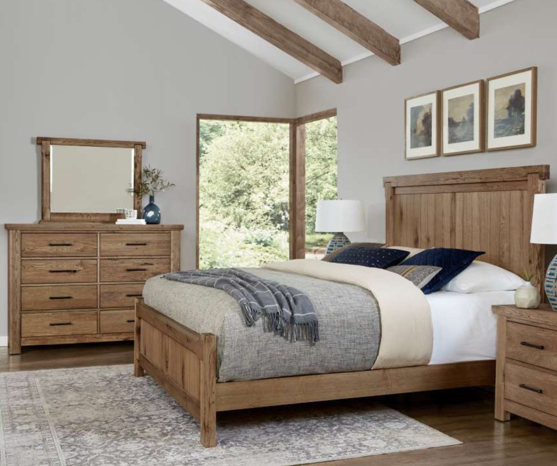 4 Piece King Bed Set Cardis