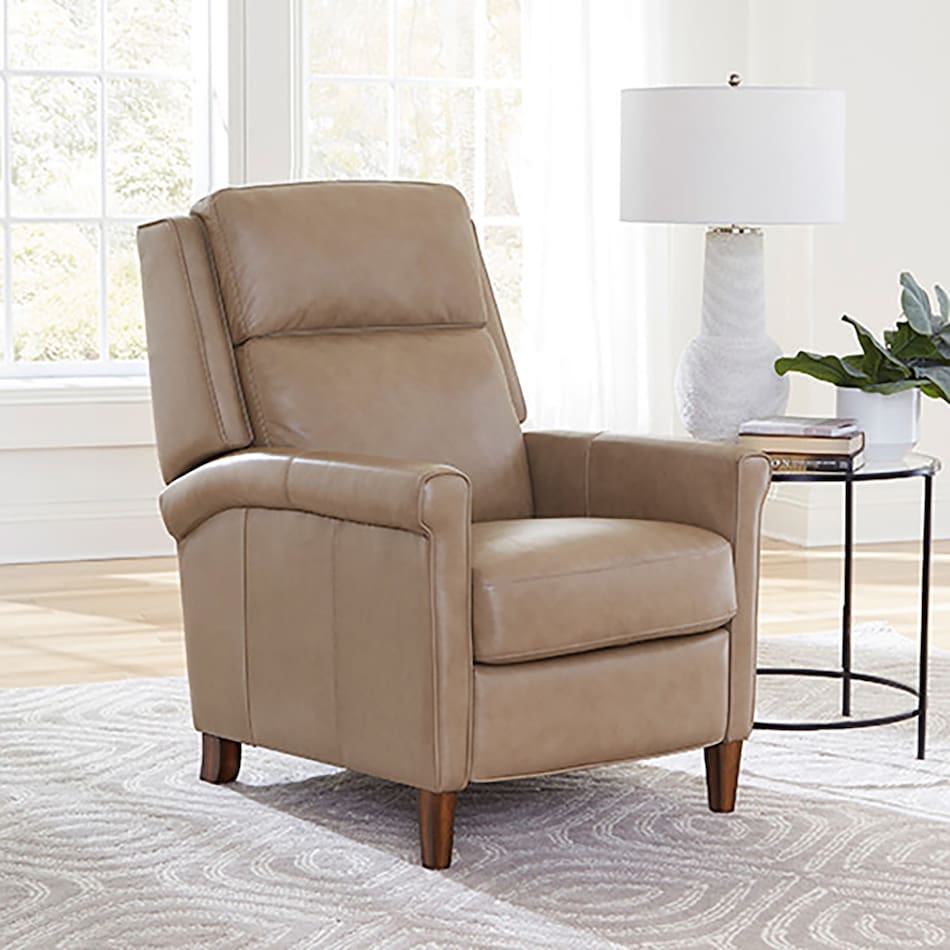  beige recliner   