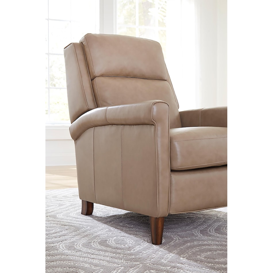  beige recliner   