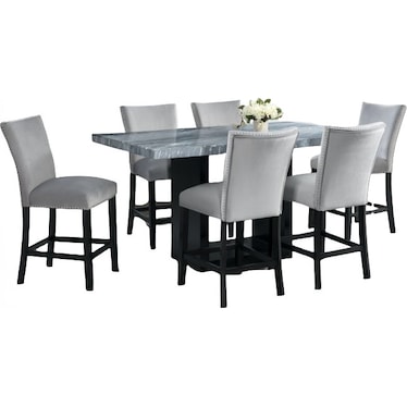 Valentino 7 Piece Dining Room Set