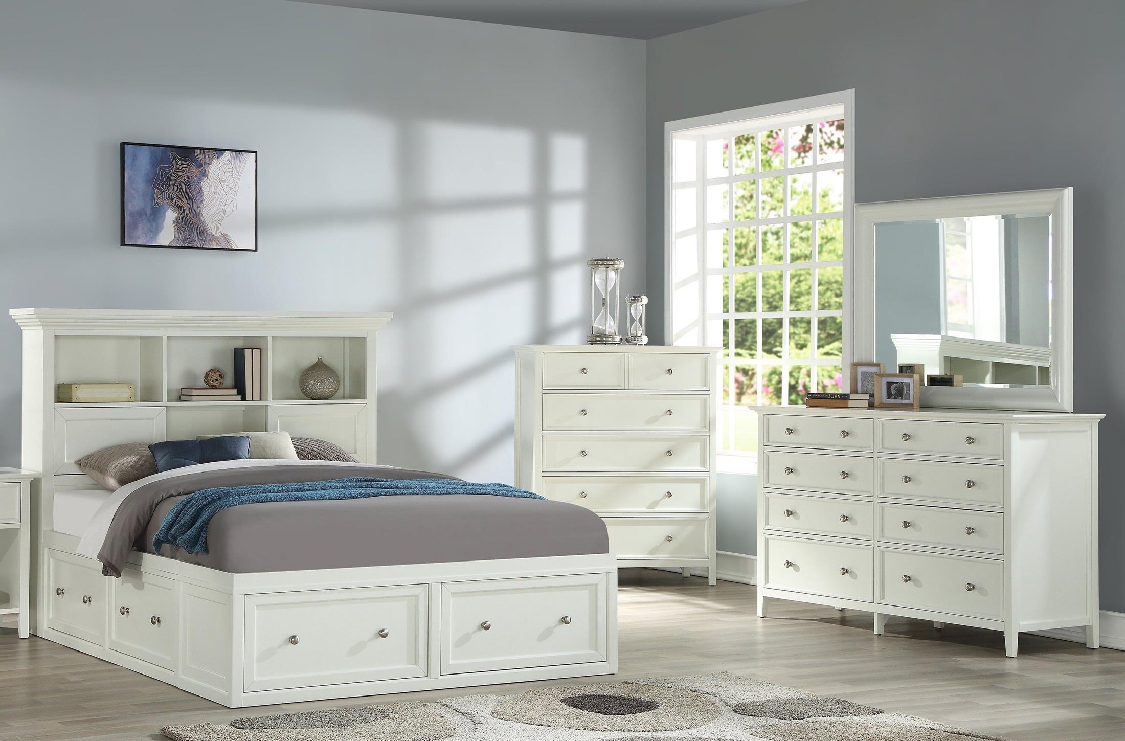 4pc King Storage Bedroom Set Cardis