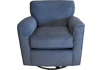  blue glider rocker   