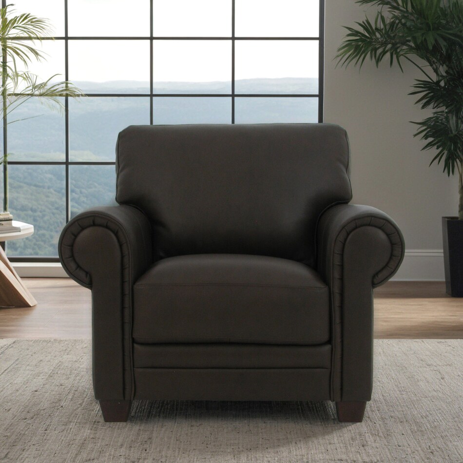  brown leather   