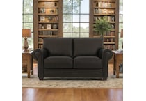  brown loveseat   