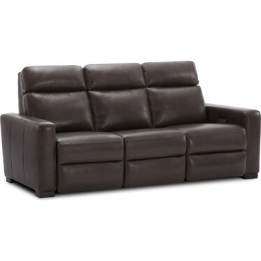 Power Reclining Sofa With Power Headrests
