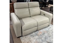  white loveseat   