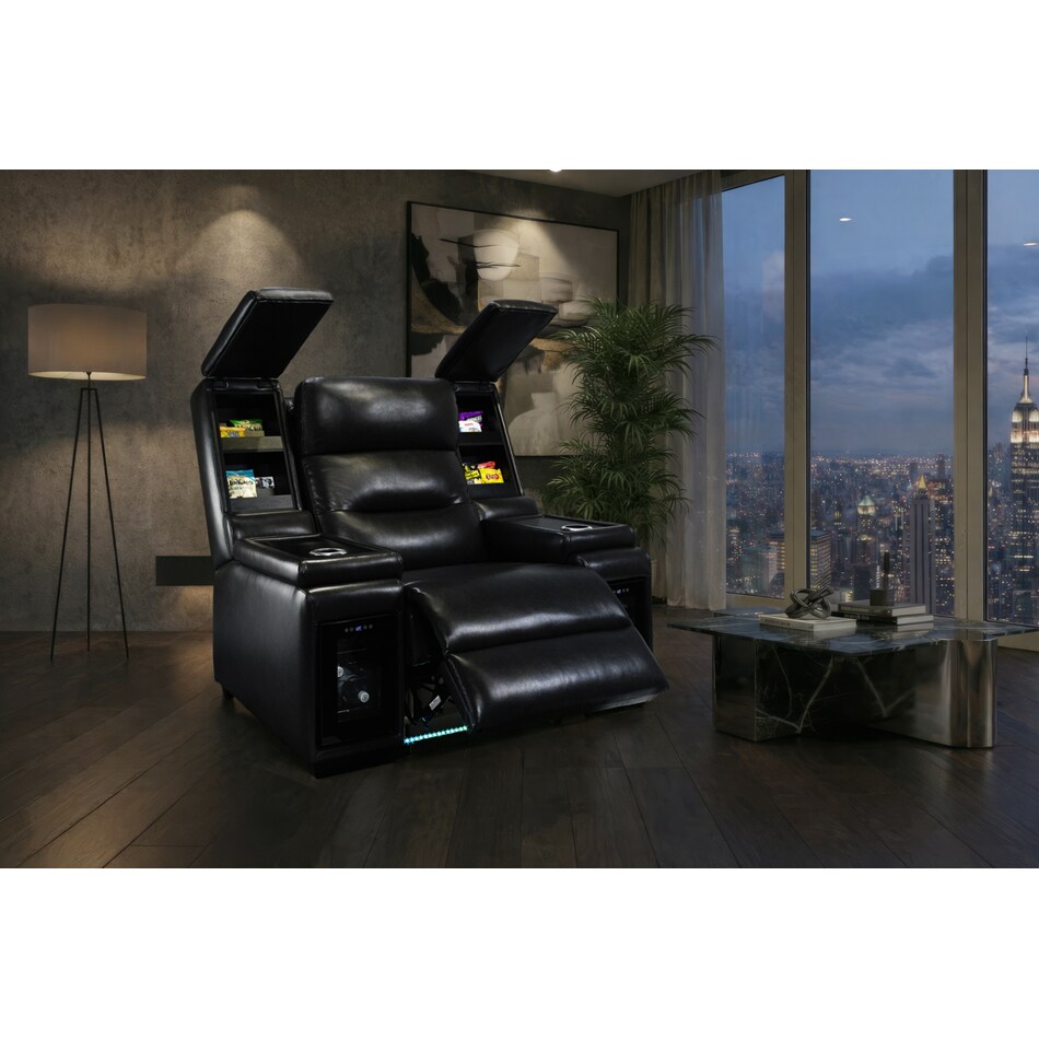  black recliner   