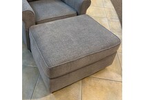  brown ottoman   