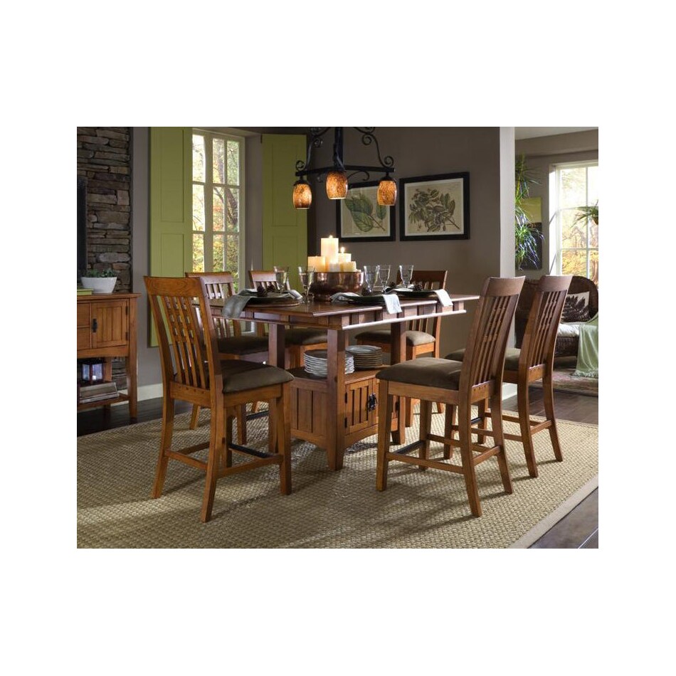  brown pub   bar units   stools   