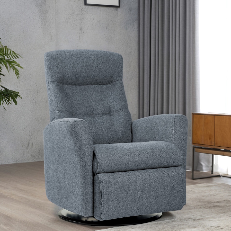  gray recliner   