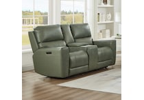  green loveseat   