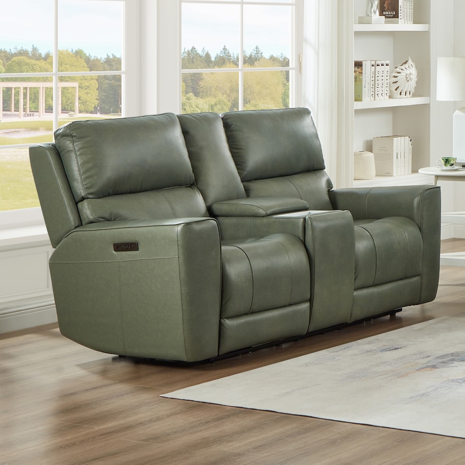  green loveseat   