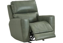  green recliner   