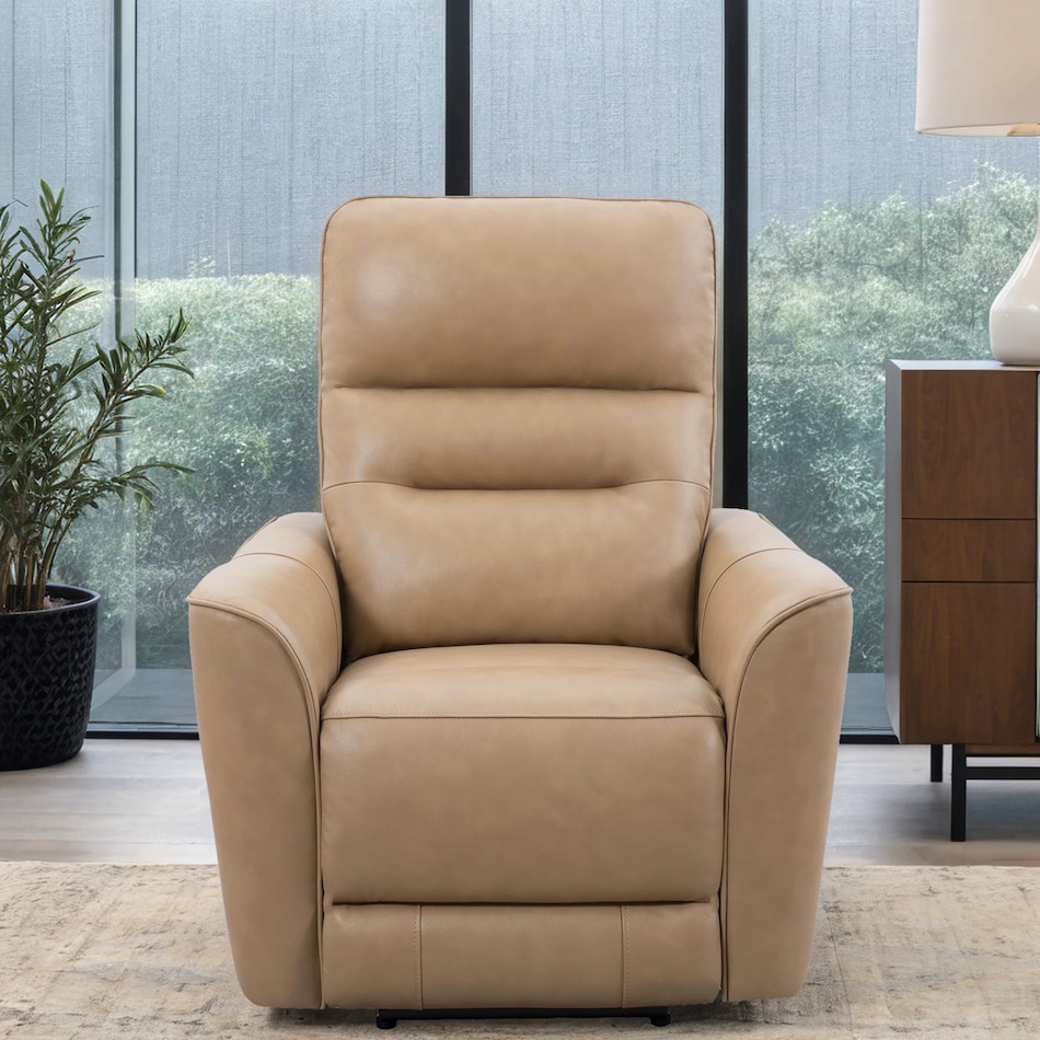  beige recliner   