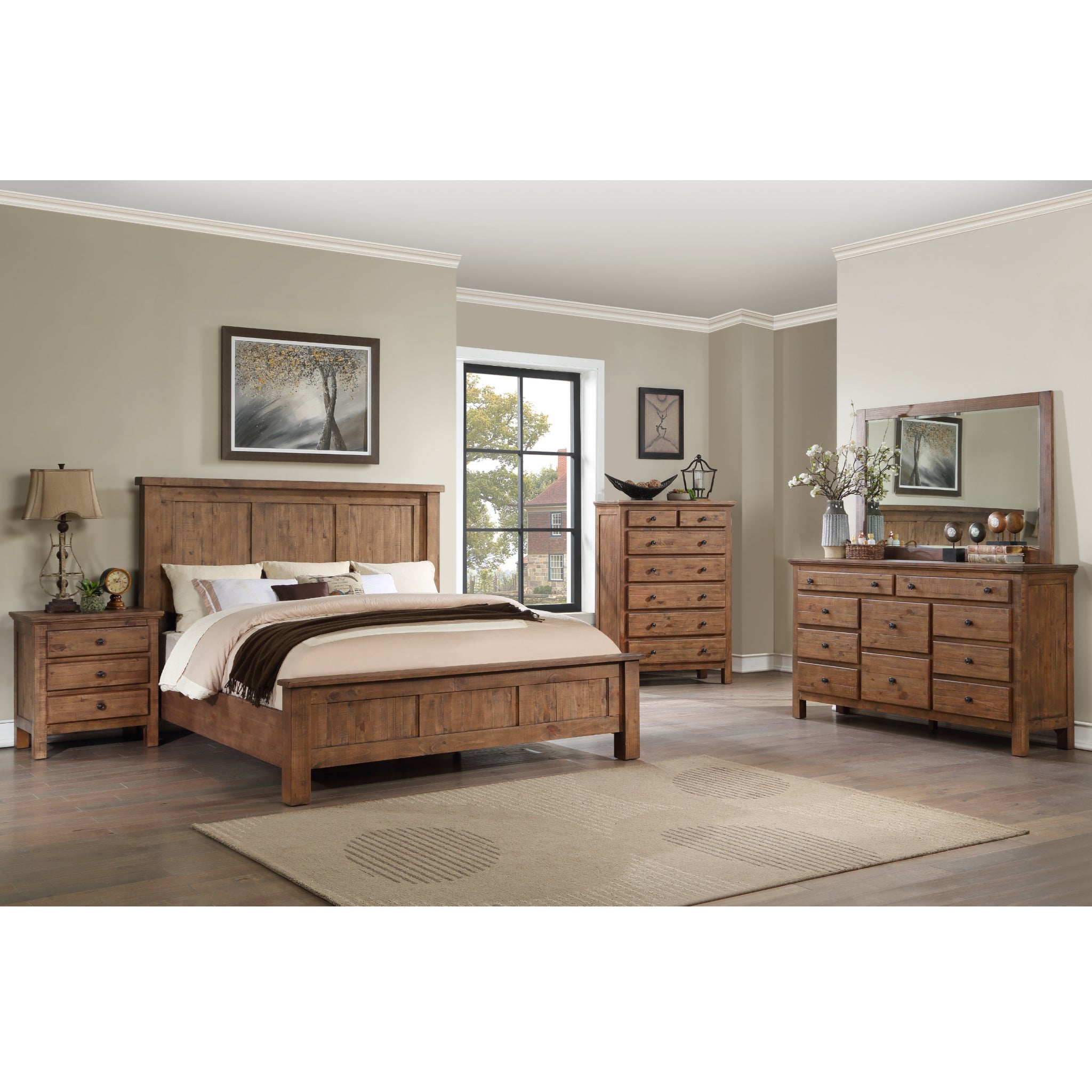 Lewiston 5 Piece Queen Bedroom