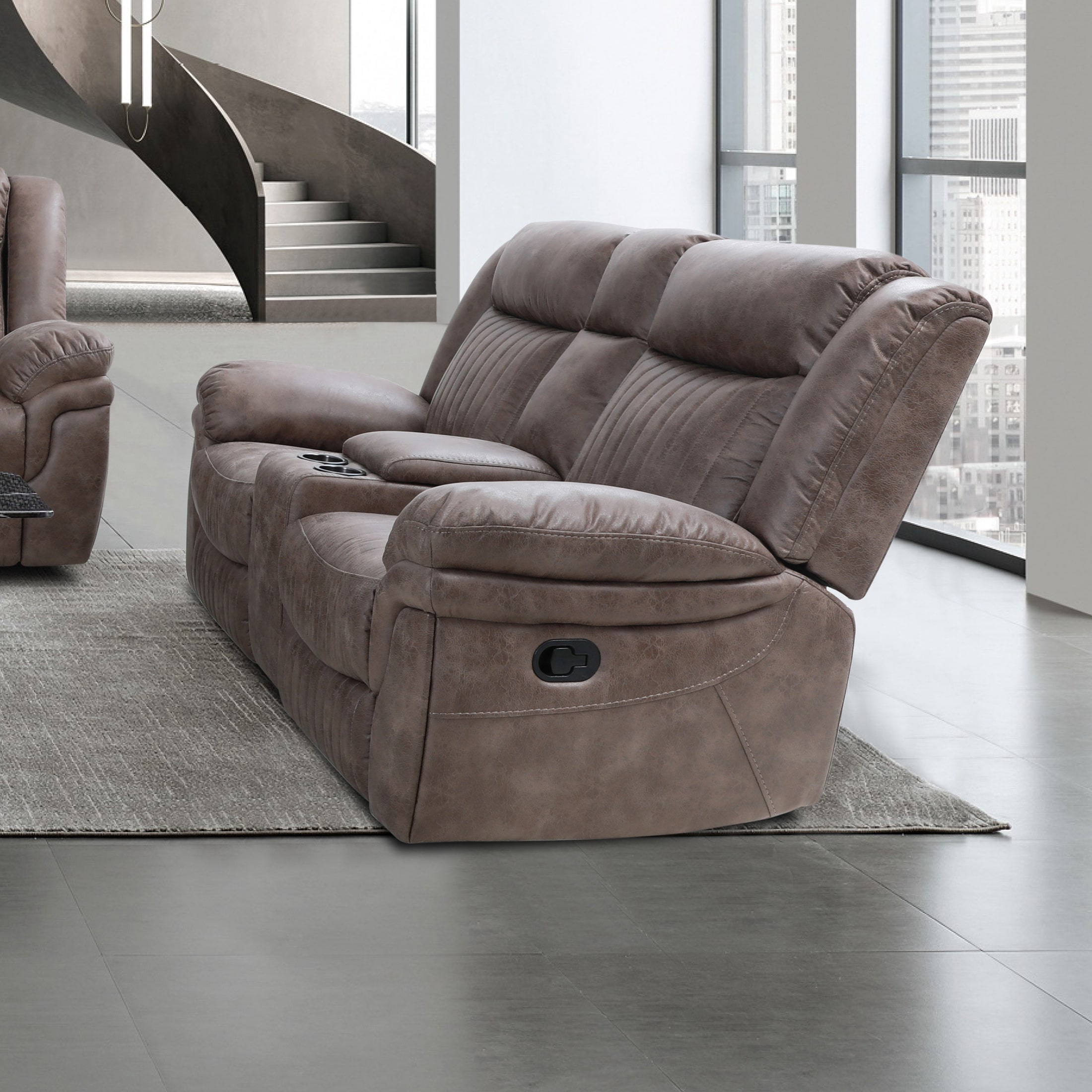Renewed Classic Gliding Reclining Loveseat