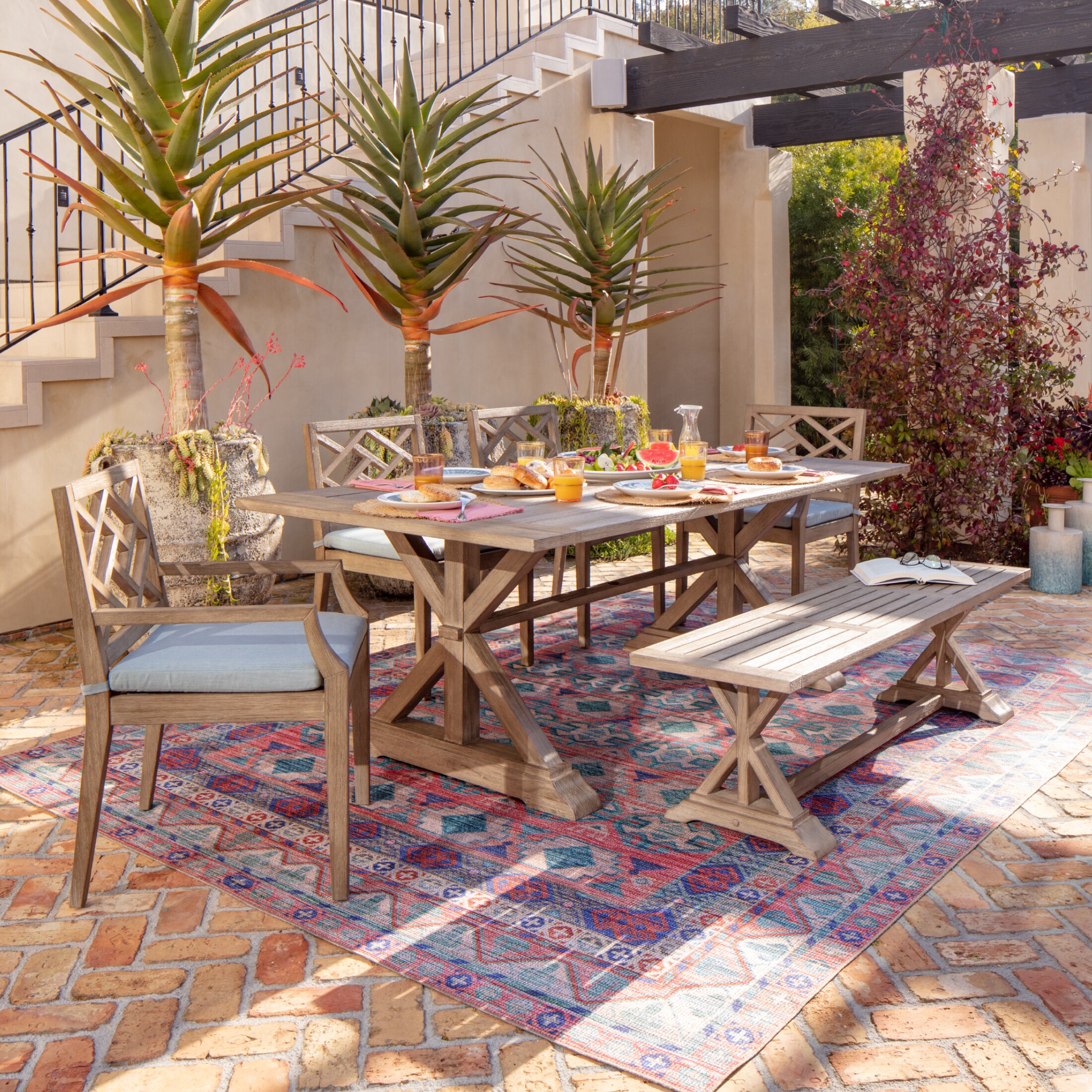 Maldives 6 Piece Outdoor Set