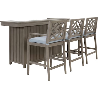 Maldives 5 Piece Outdoor Bar