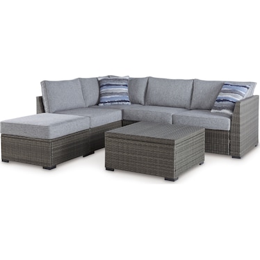 Petal Road 4 Piece Outdoor Sectional