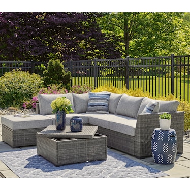 Petal Road 4 Piece Outdoor Sectional