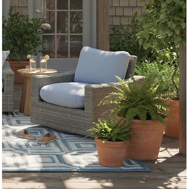 St Thomas Outdoor Swivel Rocker