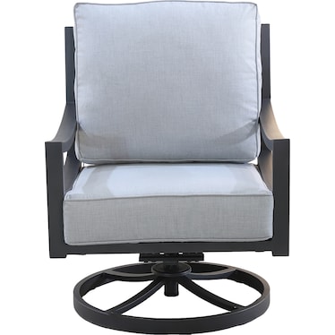 Hudson Outdoor Swivel Glider
