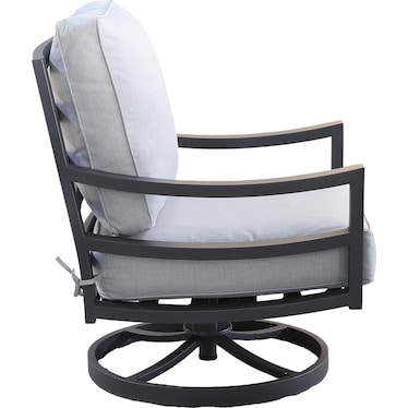 Hudson Outdoor Swivel Glider
