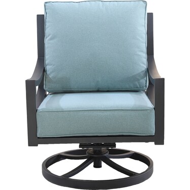 Hudson Outdoor Swivel Glider